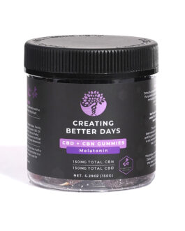 Creating Better Days CBD+CBN Melatonin Gummies