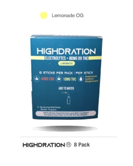 Highdration Electrolytes+ THC Drink Powder