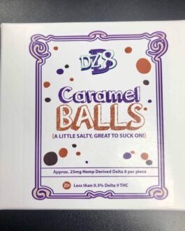 DZD8 Salty Caramel Balls 25mg