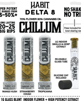 Habit Chillum Glass Blunt
