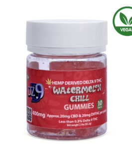 DZD9 Watermelon Chill – CBD/D9, 1:1