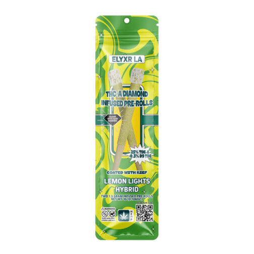Elyxr THCa Diamond Infused Pre-Rolls (2-Pack) - Image 4