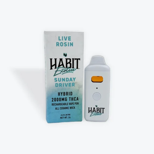 Habit Exotics Live Rosin THCa Disposable - Image 3