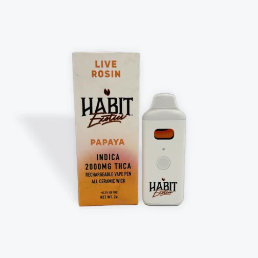 Habit Exotics Live Rosin THCa Disposable - Image 4