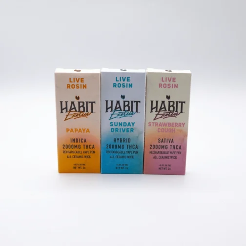 Habit Exotics Live Rosin THCa Disposable