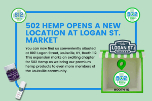 Read more about the article 502 Hemp Opens New Location at Logan St. Market!