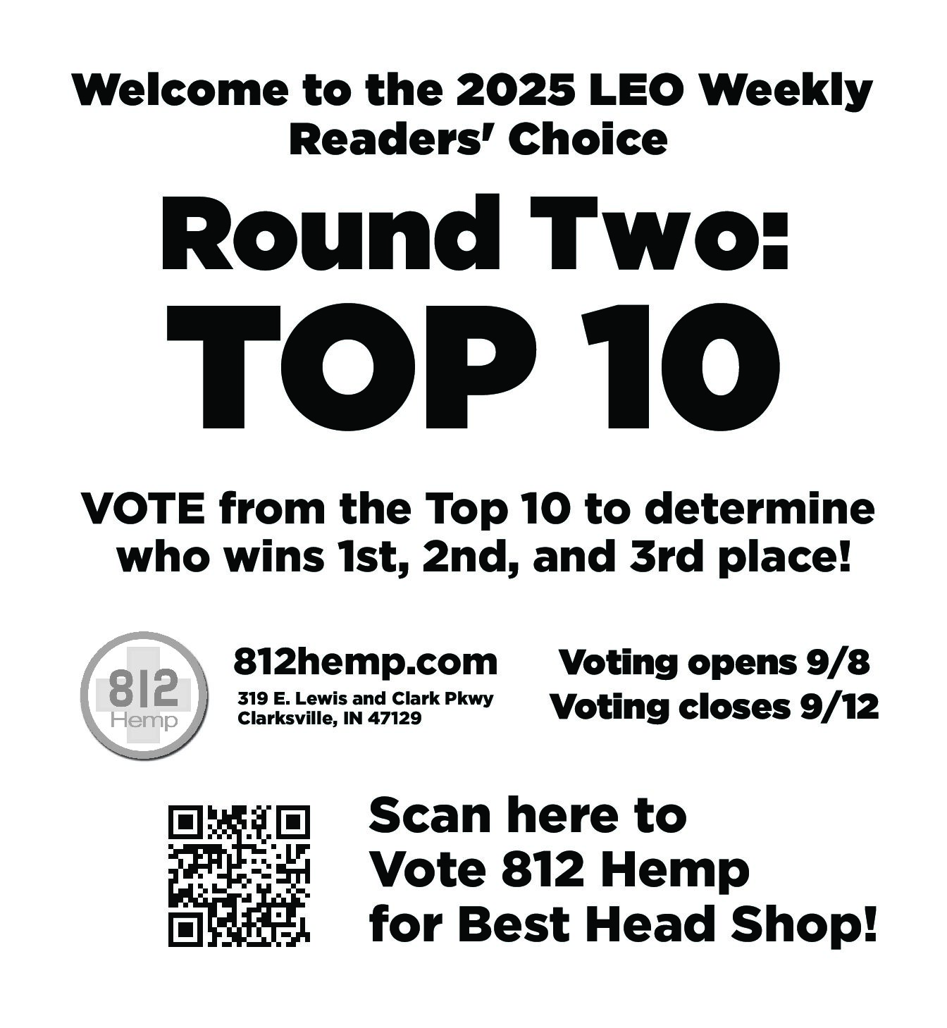 You are currently viewing 812 Hemp Needs Your Vote!