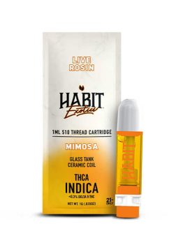 Habit Exotics – Live Rosin THCa Cartridges