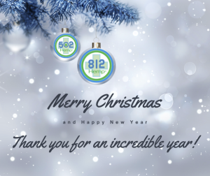 Read more about the article Merry Christmas from 502 Hemp & 812 Hemp