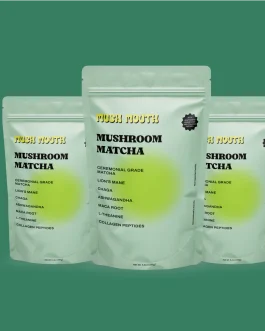 Mush Mouth – Mushroom Matcha + Adaptogens and Collagen
